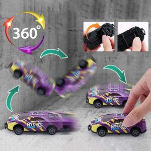 360° Jumping Metal Toy Car Set