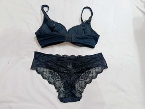 🇳🇿💫💗Black Bra Penty Hot Look Set