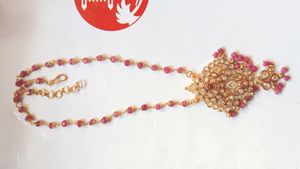 Fancy Necklace Set With Earrings