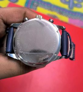 Fossil Men Blue Dial Flynn Analogue Chronograph Wa