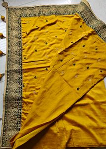 Elegant Yellow Saree