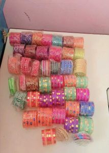 Colorful Indian Bangles - Set of Many!