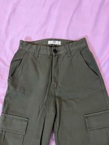 Olive Green Cargo Pants