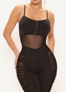 FashionNova Mesh Sexy Jumpsuit ❤️‍🔥| Ruched