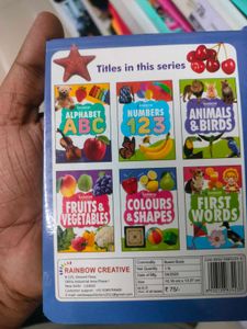 Rainbow Colours &amp; Shapes Board Book