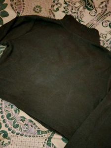 Zara Green Knit Top