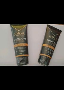 GLOBUS NATURALS CHARCOAL PEEL-OFF MASK (PACK OF 2)