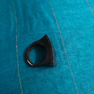 Abalone shell statment ring