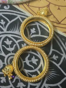 Combo Bangles With Stones