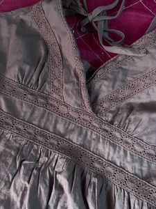 H&amp;M Brown Halter Top