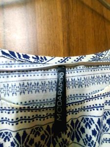 Moda Rapido White Kurti