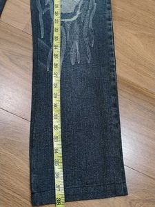 AJ Jeans with Tiger Graphic