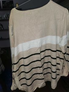 Striped Knit Top