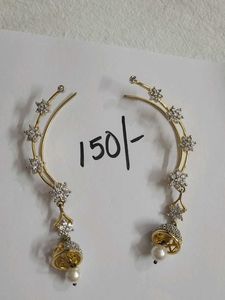 Gold Diamond Earrings