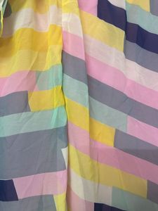 beautiful designerColorful  plazo set for 5-7 yr o