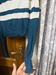 Striped Knit Sweater