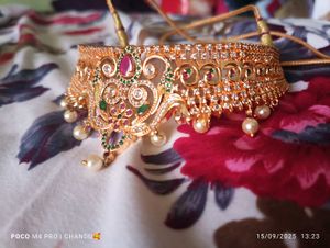 CZ Gorgeous Gold-Plated Choker