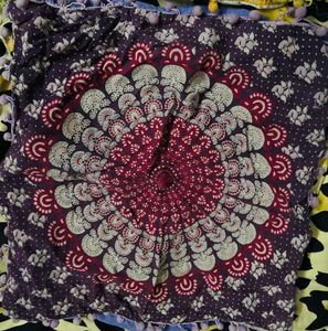 Bohemian Mandala Throw Pillow Covers