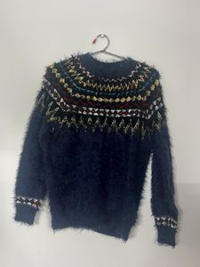 A Navy Blue Sweater