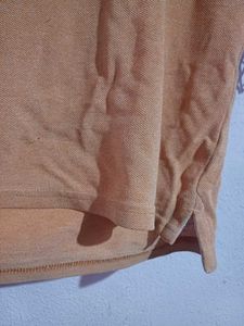 Orange polo t shirt