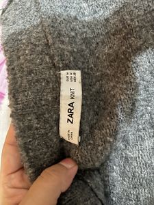 Zara Knit Gray Sweater