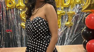 Polka Dot Fit &amp; Flare Dress