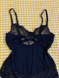 Black Lace Bodysuit Bust 34