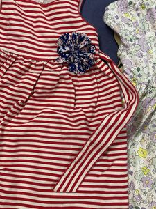 2 Frocks For 1-3.5 Years