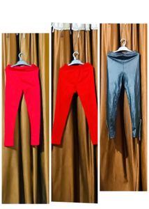 Combo Of 5 Leggings Mix Sizes