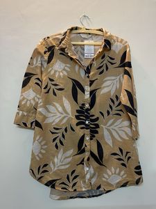 Printed Cotton Shirt For Ladies