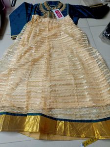 Kids Kurta With Skirt