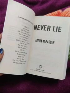 Never Lie by Freida McFadden