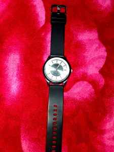 Sleek Black Wristwatch