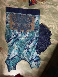 Paisley Print Dress & Chudidhar Set