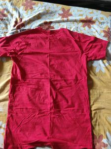 Red Crew Neck T-Shirt