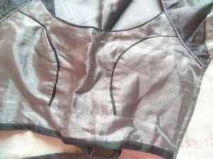 Uppada Tissue Saree With  Designer Blouse