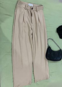 Korean Soft Beige Pants