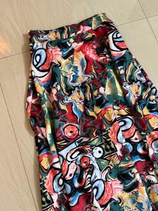 Colorful Printed Skirt