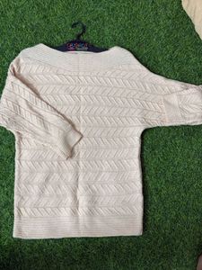 Almost New Pink Color Sweater
