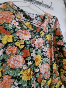 Multicolor Floral Patern. Heavy Material.
