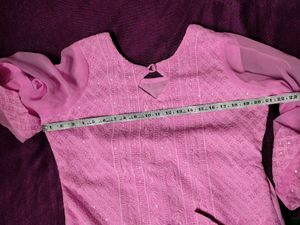 Unworn Beautiful Georgette Kurta Set On Sale!