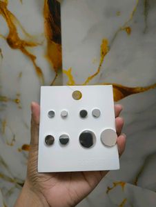 Forever 21 Silver Stud Earring Set