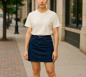GUESS Authentic Denim Mini Skirt