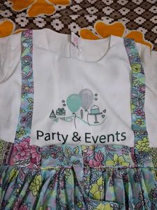 Floral Girls Dress with Top