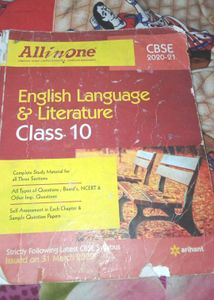 All In One English Literature And Language For Class 10