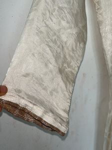 Flared Gown Offwhite