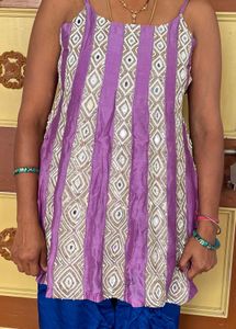 Strips Short Kurti