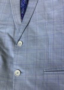 Blue Plaid Blazer