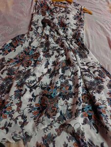 Max Floral Print Sleeveless Dress