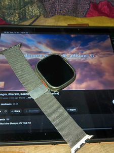 NAYRA Watch Ultra with Milanese Loop